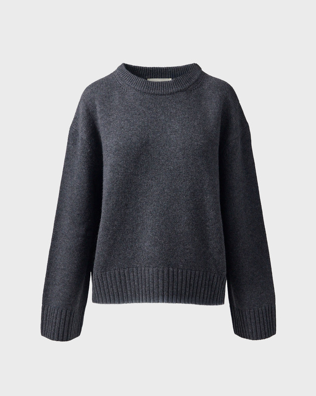 Wakakuu Icons Genser Cashmere Wool R-neck Grey XS