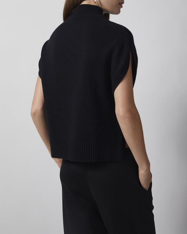 Wakakuu Icons Top Marais Knitted Black L