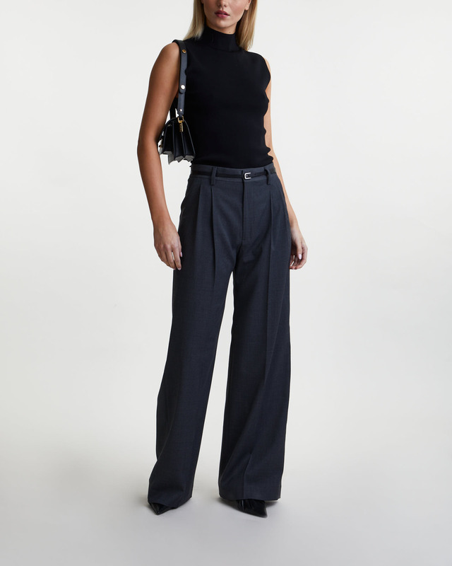 Dagmar Topp Open Back Svart M