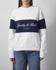 Sporty & Rich Tröja Signature Logo Block Crewneck Vit L