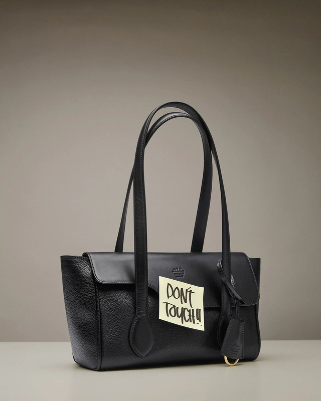 ATP Atelier Väska Eira Grained Leather Svart ONESIZE