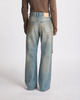 Acne Studios Jeans Loose Fit 2021 Penicillin Garment Dyed  Mid blue  W28/L34
