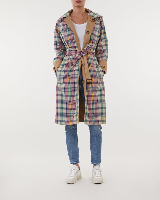 POLO Ralph Lauren Trenchcoat Rvrr Balmacn Lined Coat Khaki L