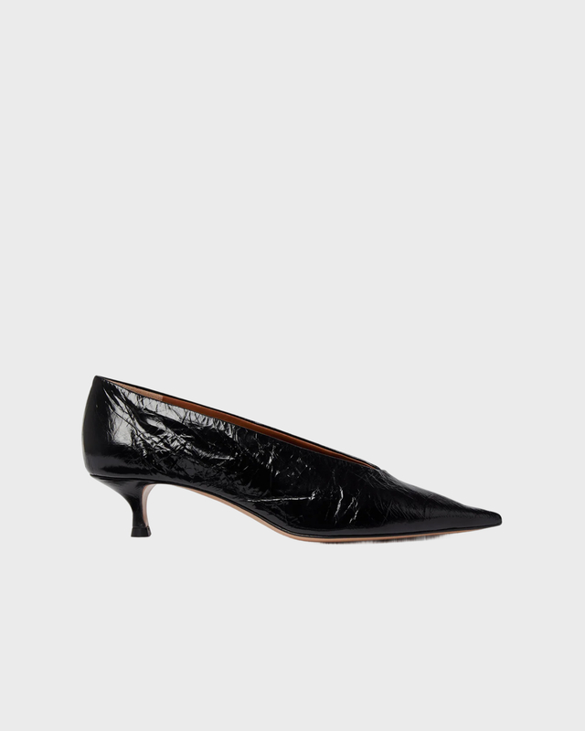 Le Monde Beryl Heels Babouche Kitten Black EUR 36