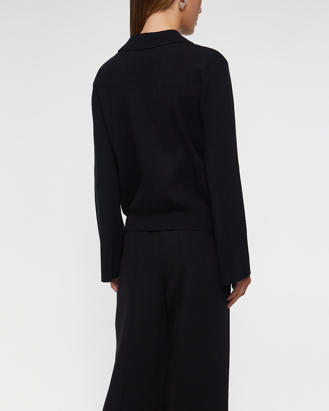 Wakakuu Icons Tröja Nantes Polo Knit Svart L