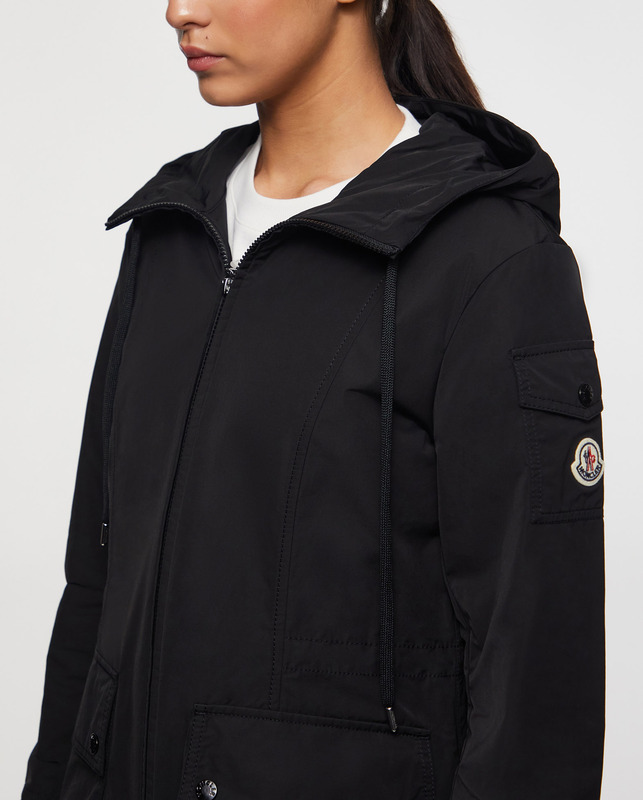 Moncler Jacka Leandro Hooded Parka  Svart MONCLER4 (L)