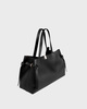 YUZEFI Gyoza Tote Pebble Bag  Black ONESIZE