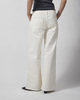 Wakakuu Icons Jeans Flared Cotton Offwhite L