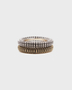 Izabel Display Ring Colorful Svart 56