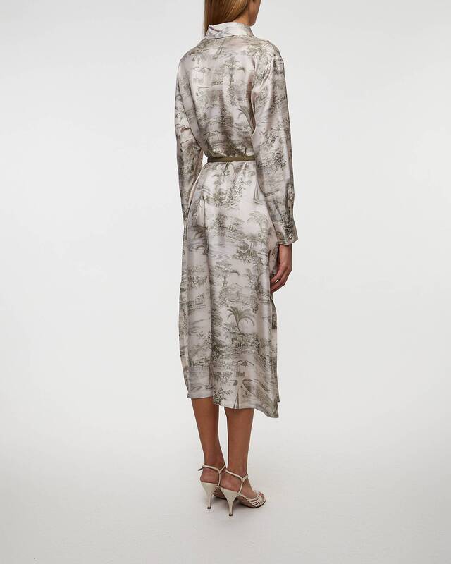 Max Mara Studio Dress Svelto Ljusgrå IT 46 (EUR 40)