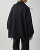 The Attico Jacka Blouson Fleece Faded black IT 38 (EUR 34)