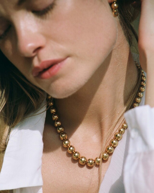 Anni Lu Halsband Goldie Guld ONESIZE