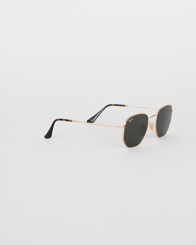 Ray-Ban Sunglasses Hexagonal 51 Gold ONESIZE