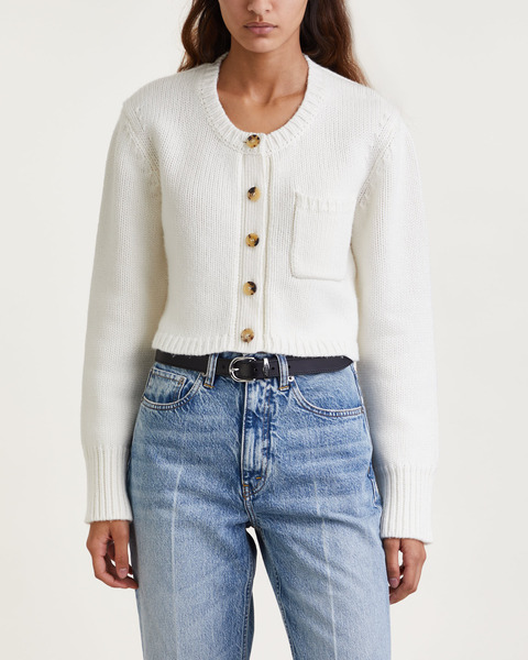 Cardigan Lavan Ivory 1