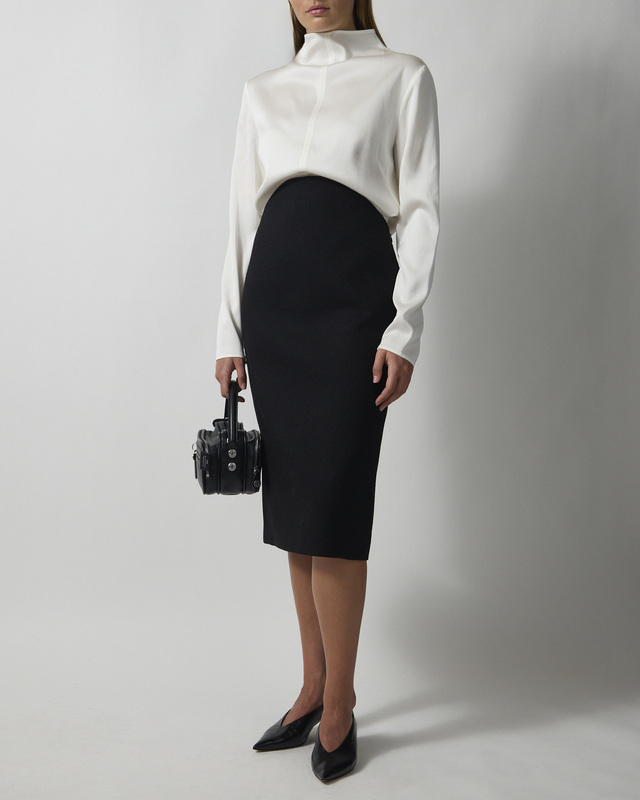 Jil Sander Nederdel 153 Black IT 42 (EUR 38)