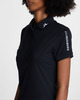 J Lindeberg Polo Shirt Tour Tech Golf Black XS