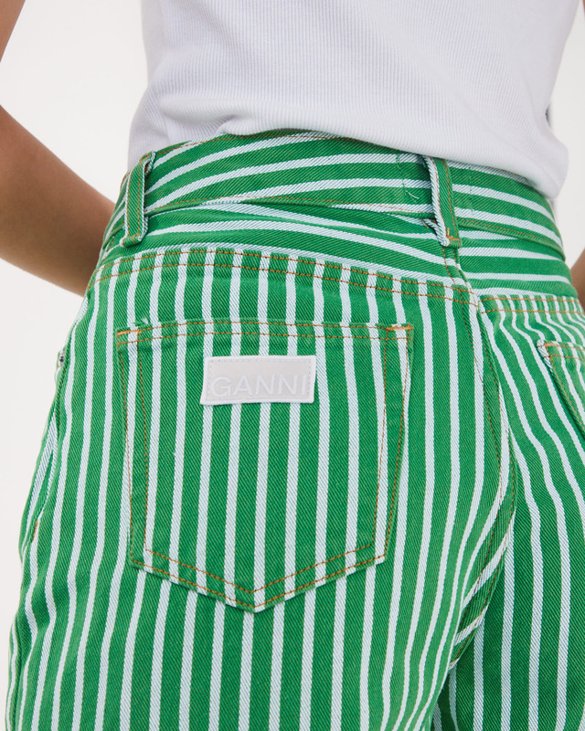 Ganni Randiga Jeans  Grön 29