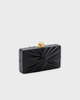 Cult Gaia Clutch Lisse Black ONESIZE
