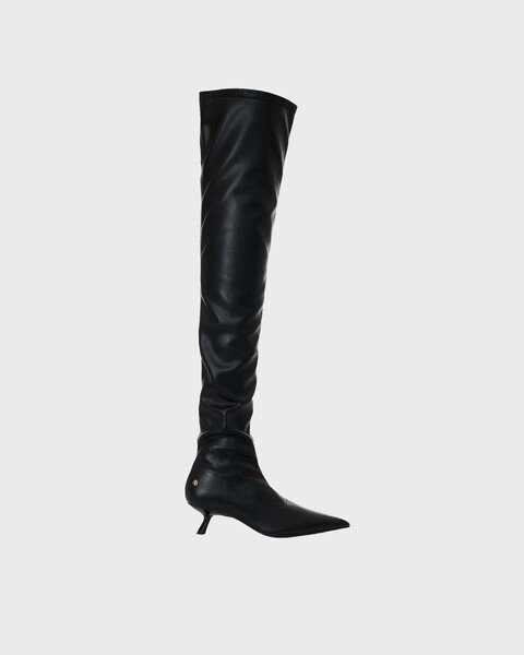  Boots Over The Knee Svart 1