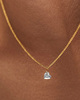 CBYC Necklace Floating Diamond Heart Guld ONESIZE