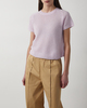 LISA YANG T-Shirt Siona Cashmere Light pink 1 (S-M)