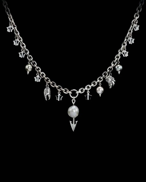 The Siren Song Necklace Silver ONESIZE 1