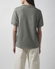 Anine Bing T-skjorte Jaylin Collegiate Sage L