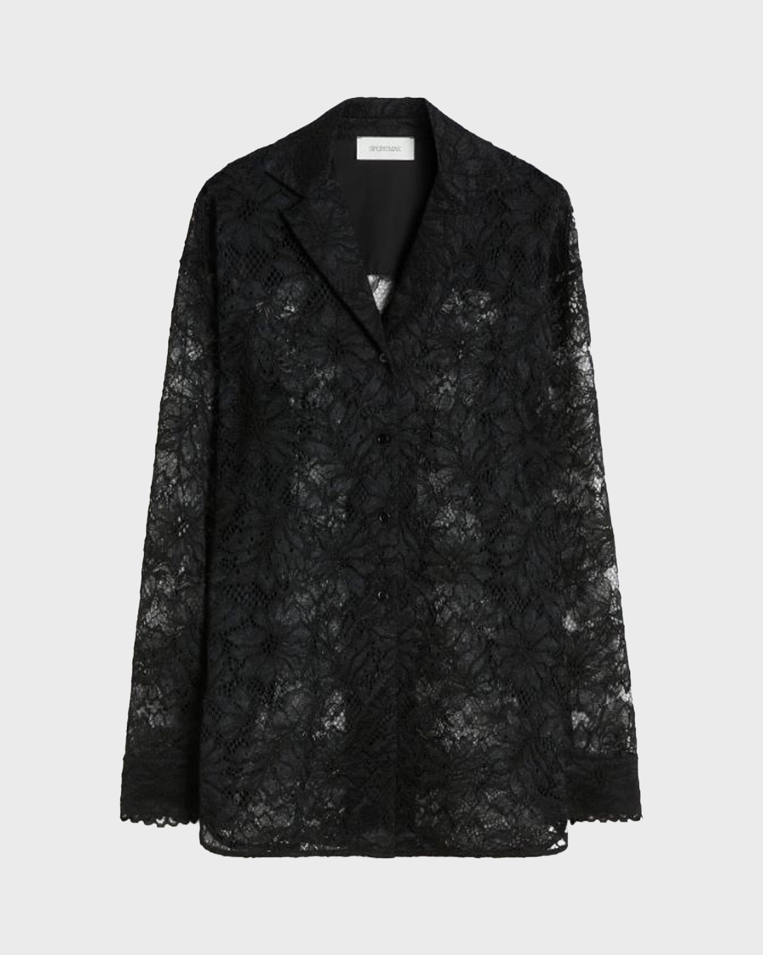 Sportmax Women's Black Jersey Jacket Svart S