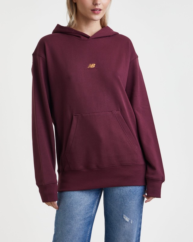 New Balance Hoodie MT31502 Burgundy  L