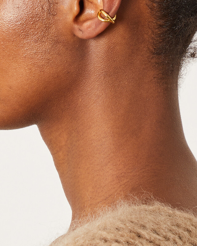 CBYC Earcuff Cross Guld ONESIZE