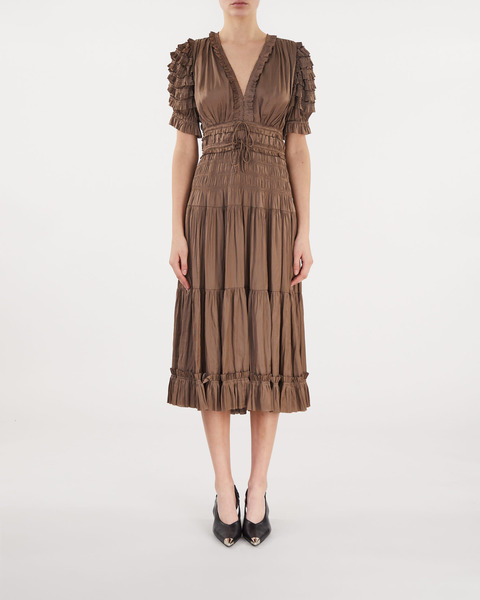 Carine Dress Taupe 1