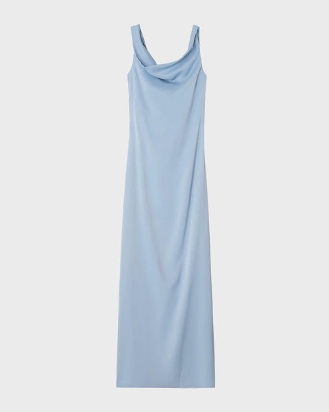 Dress Waterfall Maxi  Blue 1