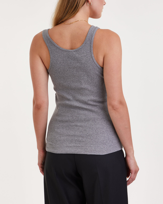 By Malene Birger Top Anisa Grey melange XL