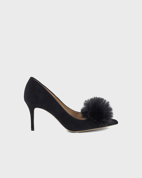 Pumps Aljo Suede Plush Svart 1