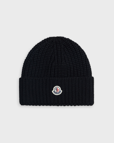 Beanie Berretto Tricot Svart ONESIZE 1