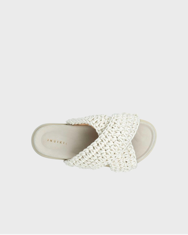 Inuikii Woven Slipper Vit EUR 37