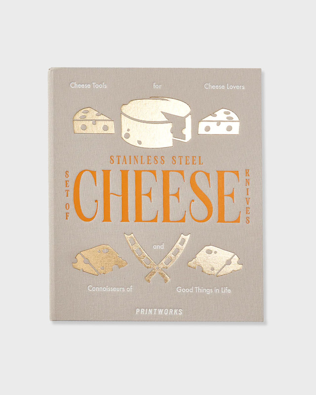 Printworks The Essentials Cheese Tools Beige ONESIZE