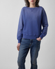 Acne Studios Sweatshirt Washed Logo Navy L-XL