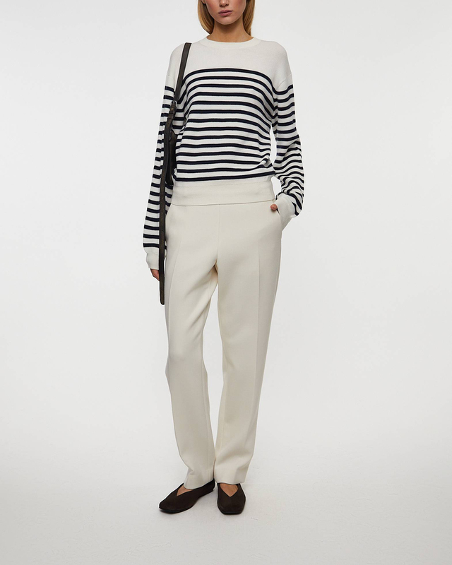 KHAITE Byxor Cambie Pant Creme US 4 ( EUR 36)