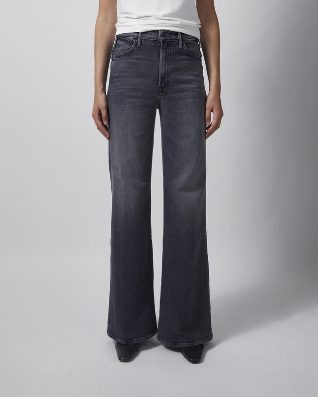 Mother Denim Jeans The Hustler Roller Snake Grey wash 28