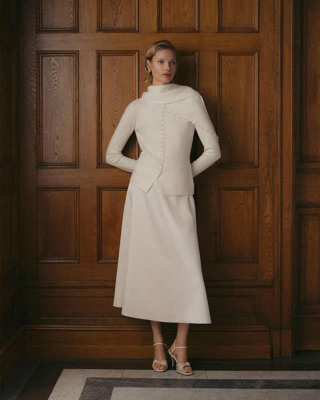 Wakakuu Icons Kjol Rio Satin  Creme S