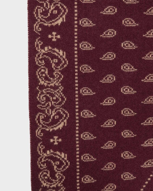 Guest In Residence Sjal The Wild Rag Burgundy ONESIZE