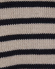 LISA YANG Sweater Sony Stripes Cashmere Svart/beige  0 (XS-S)