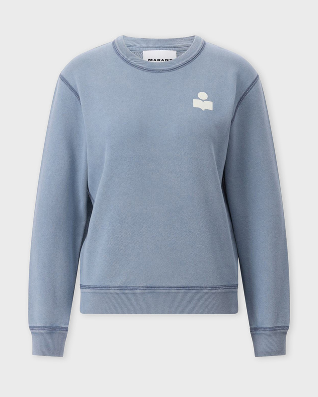 Isabel Marant Étoile Sweatshirt Maurine Blå/ecru FR 38 (EUR 36)