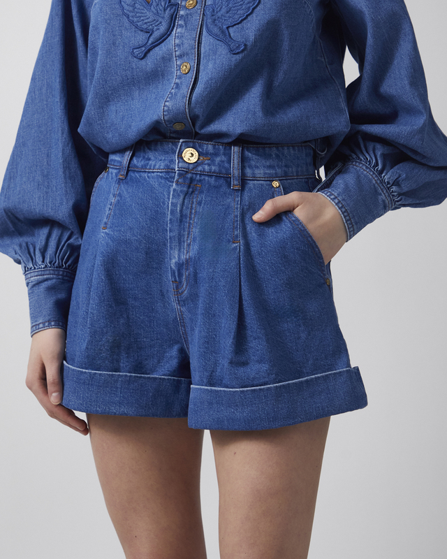 Zimmermann Shorts Denim Tailored  Ljusblå 0 (XS-S)