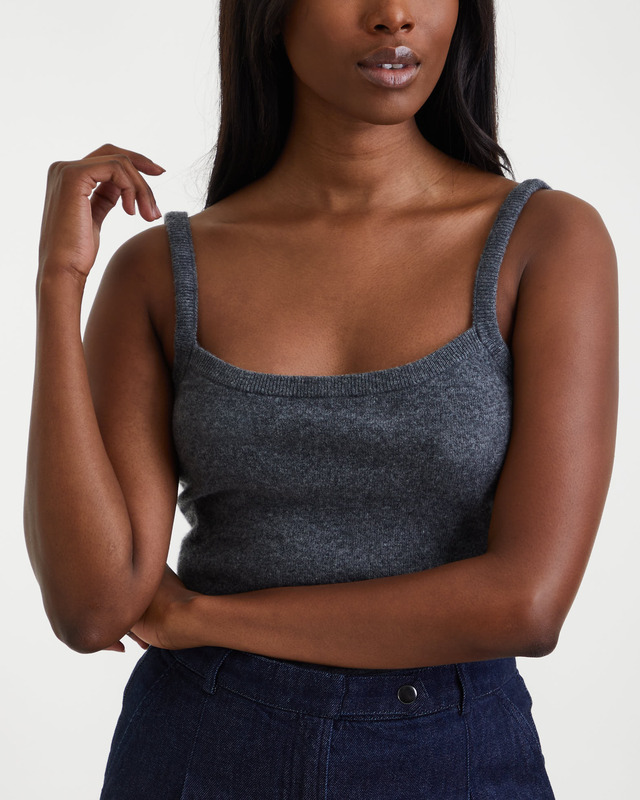 The Garment Top Como Cami Grey melange UK 8 (EUR 36)
