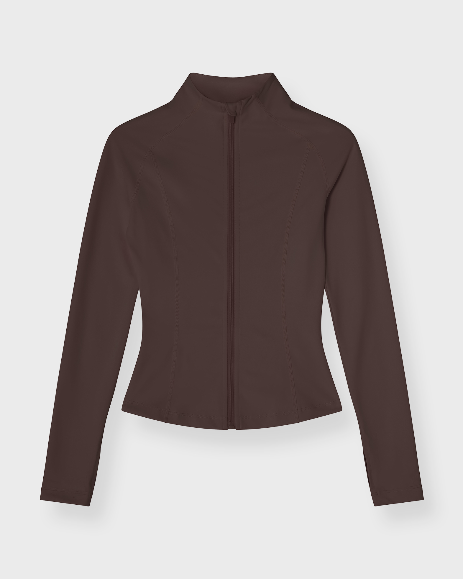 Sisterly Tribe Women's Espresso Softsculpt Zip Jacket L