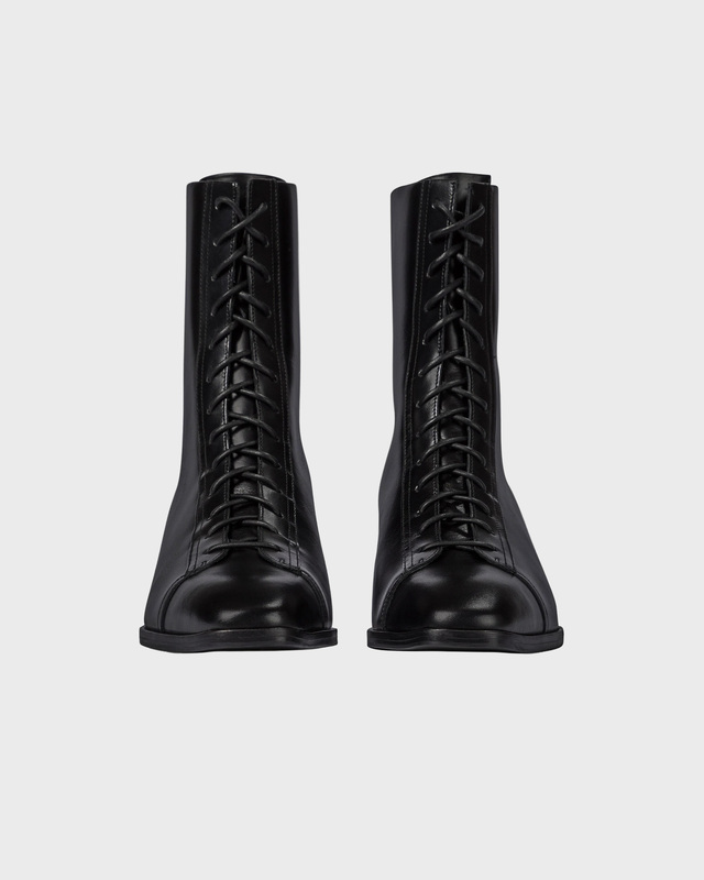 Aeyde Ankelstøvle Noel Calf Leather Black EUR 40