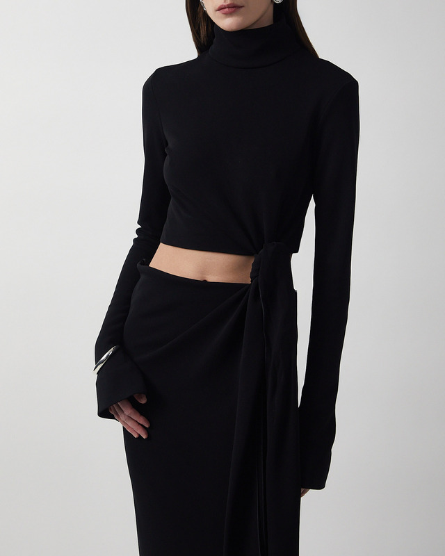 Sportmax Dress Spxscout Jersey Black XS