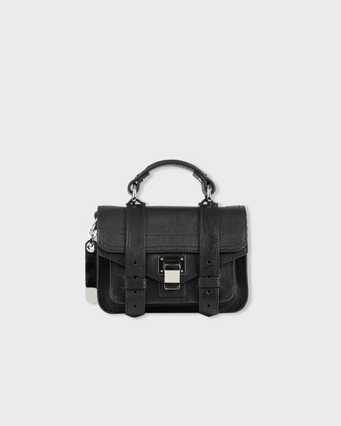 Leather Bag PS1 Micro  Black ONESIZE 1